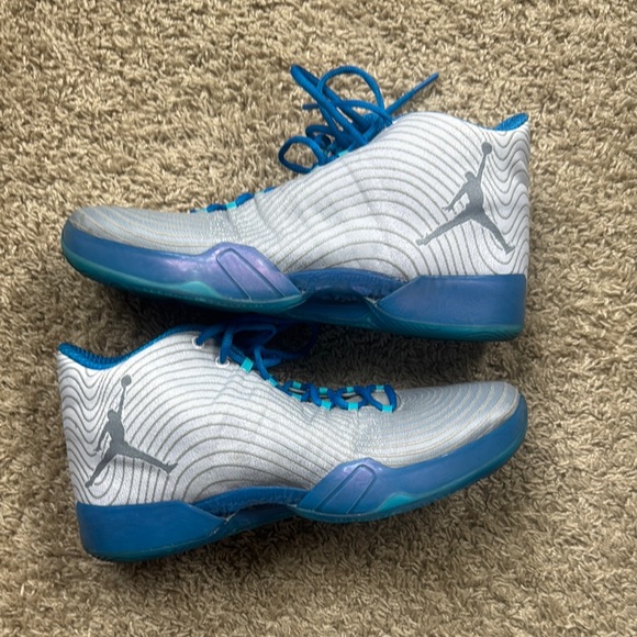 EUC Mens Jordan Air Jordan XX9 "Playoff Pack Home" Cool Blue/Gray Sneakers SZ 13 - Picture 2 of 15